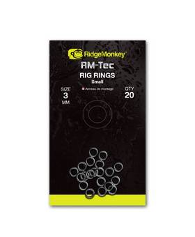 RIDGEMONKEY RIG RINGS SMALL 3mm