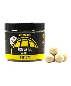 NUTRABAITS TRIGGA WHITE POP UPS 15mm