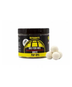 NUTRABAITS BFM WHITE POP UPS 15mm