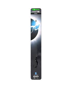 KORDA SPINNER RIG KURV SHANK BARBED #4 BOOM 18CM