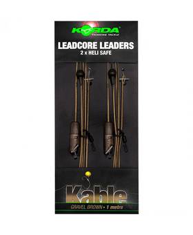 KORDA LEADCORE HELI SAFE GRAVEL BROWN