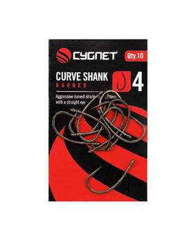 CYGNET CURVE SHANK HOOK BARBED 10pcs
