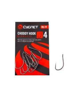 CYGNET CHODDY HOOK BARBLESS 10pcs
