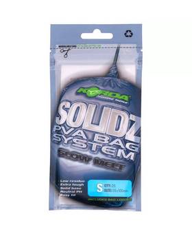 KORDA SOLIDZ PVA BAGS SLOW MELT SIZE S 55x100mm