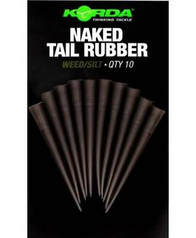KORDA NAKED TAIL RUBBER WEED-SILT