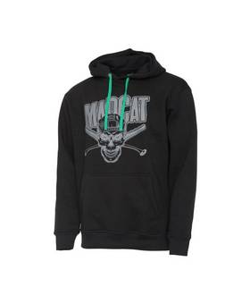 MADCAT SKULL HOODIE BLACK #L