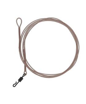 PROLOGIC MIRAGE LOOP LEADER 100cm 35lb QC Swivel 2pcs