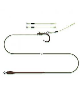 MADCAT QUICK CHANGE PELLET RIG 65cm 0.9mm/1.35mm 2/0