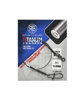 REFUSE TO BLANK TITANIUM LEADER 30CM