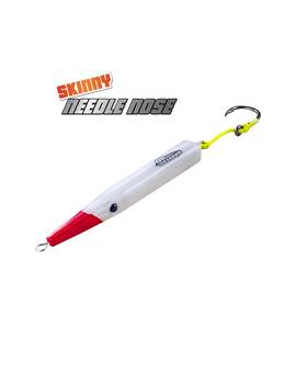 GT ICE CREAM SKINNY NEEDLE NOSE LONG DISTANCE SURFACE LURE 42G #RED HEAD
