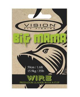 VISION BIG MAMA WIRE LEADER 50cm 35lb