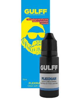 GULFF CLEAR RESIN FLEXMAN 15ml