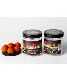 BUCOVINA CARP BAITS THE SECRET FRANKFURTER SPICY CARLIG 24MM SOLUIBIL