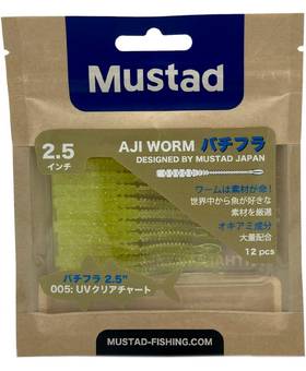 MUSTAD AJI WORM BACHI FLA 6.35cm
