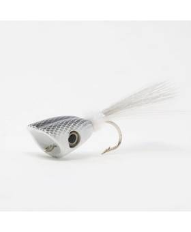 FLYMEN SS BAITFISH POPPER 5/0 #WHITE