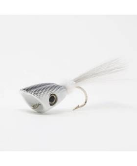 FLYMEN SS BAITFISH POPPER 5/0 #WHITE