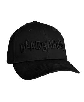 HEADBANGER BLACK ON BLACK S/M