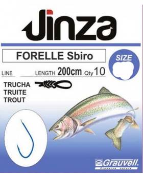 JINZA HOOK TROUT BLUE