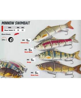 JINZA SUPERNATURAL MINNOW SWIMBAIT 153 35.7g