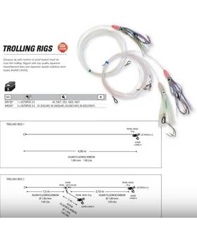 HART TROLLING RIG 1 OCTOPUS 3.5 #X025