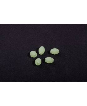 ASARI SOFT LUMINOUS OVAL BEADS GREEN