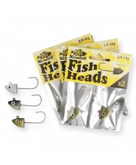 SEA MONSTERS FISH HEAD 28g 5/0 2pcs