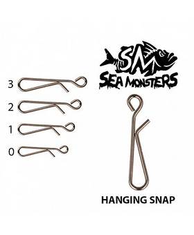 SEA MONSTERS HANGING SNAP 12pcs