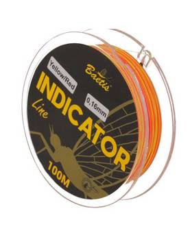 BAETIS INDICATOR LINE YELLOW/RED 100m