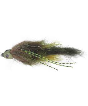 BAETIS STREAMER RABBIT SCULPIN OLIVE BLACK