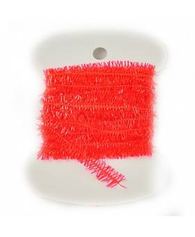 KNAPEK ICE CHENILLE FLUO RED 7mm 3m