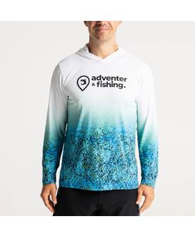 ADVENTER & FISHING UV HOODIE BLUEFIN TREVALLY