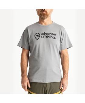 ADVENTER & FISHING T-SHIRT TITANIUM