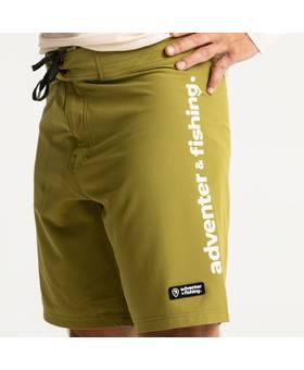 ADVENTER & FISHING FISHING SHORTS OLIVE