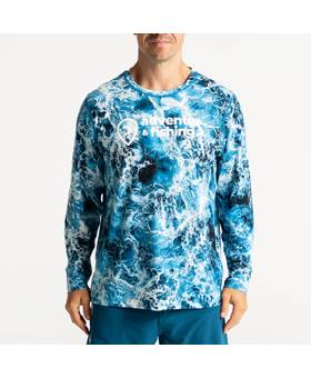 ADVENTER & FISHING UV T-SHIRT STORMY SEA