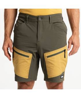 ADVENTER & FISHING IMPREGNATED SHORTS SAND & KHAKI