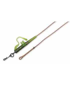 CARP R US TOTAL LEADCORE LEADER 92cm 60lb SNAG CLIP SYSTEM WEED