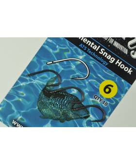 CARP R US CONTINENTAL SNAG HOOK 10pcs