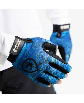 ADVENTER & FISHING FISHING GLOVES SHORT BLUEFIN