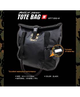 BLACK HOLE TOTE BAG #M