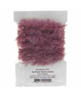 SEMPERFLI SYNTHETIC RABBIT ZONKER #PINK PANTHER