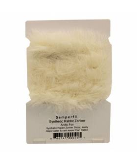 SEMPERFLI SYNTHETIC RABBIT ZONKER #ARCTIC FOX