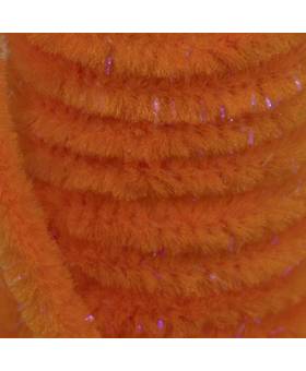 SEMPERFLI SPARKLE WORM CHENILLE #FLUORO ORANGE