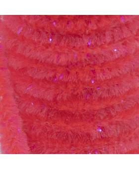 SEMPERFLI SPARKLE WORM CHENILLE #FLUORO PINK