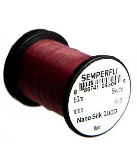 SEMPERFLI NANO SILK 100D 50m 6/0 #RED