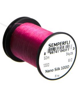 SEMPERFLI NANO SILK 100D 50m 6/0 #PINK