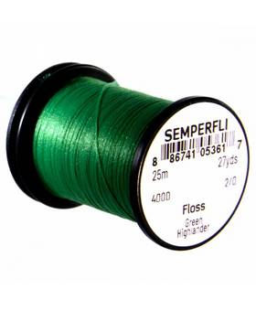 SEMPERFLI FLOSS 2/0 #GREEN HIGHLANDER