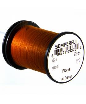 SEMPERFLI FLOSS 2/0 #HOT ORANGE