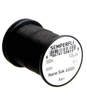 SEMPERFLI NANO SILK 100D 100m 6/0 #BLACK PLUS