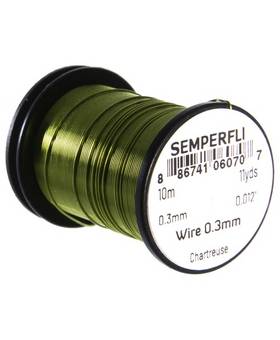 SEMPERFLI TYING WIRE 0,3mm #CHARTREUSE