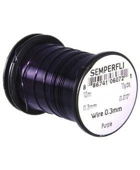 SEMPERFLI TYING WIRE 0,3mm #PURPLE